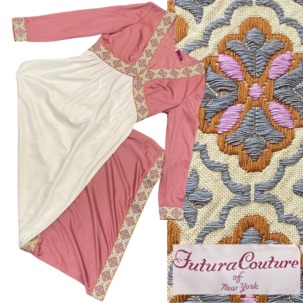 Future Couture of New York Vintage Maxi Dress 1970's